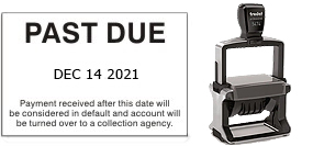 5474 Trodat Self-Inking Date Stamp